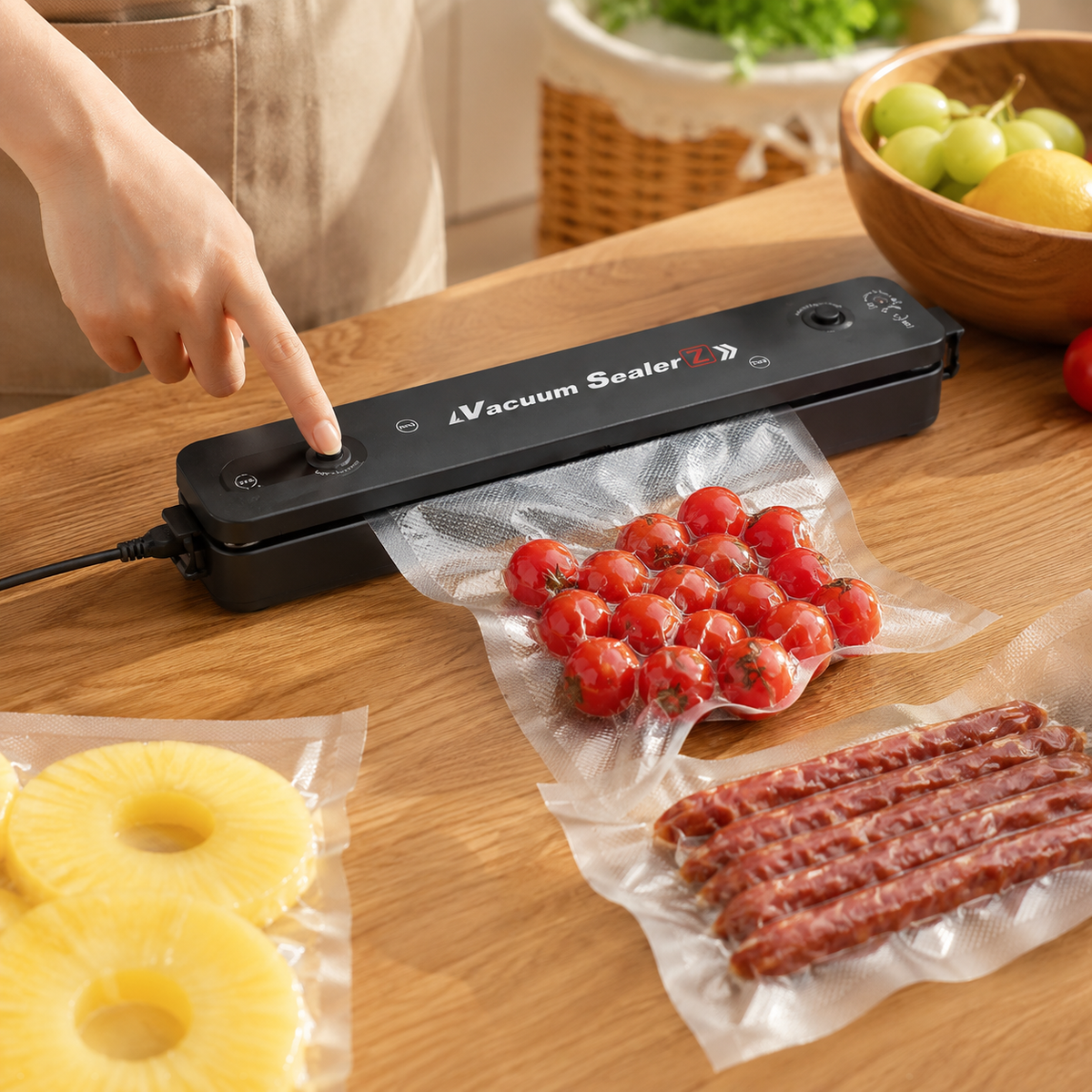 Selladora al Vacío para Alimentos – Conserva tus Alimentos Frescos por Más Tiempo